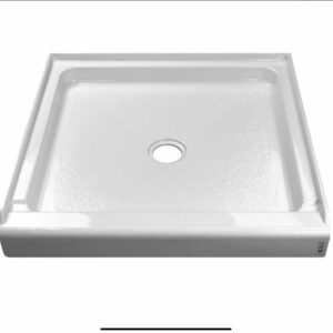 Spray foam shower base